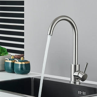 Sindy - Stainless Steel Mixer Single Handle Single Hole Tap