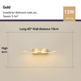 Tracy - Modern Golden LED Decor Lighting Fixture
