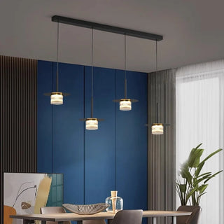 Welkom -  Modern Industrial Multi Head Black Hanging Pendant Ceiling Light