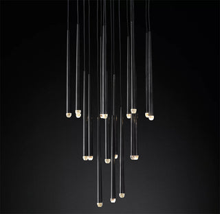 Meilani - Hanging Long Tear Drop Hanging Modern Ceiling Chandelier