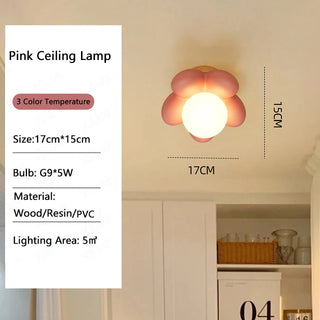 Phyllida - Flower Resin Modern Wall Light