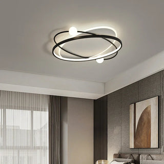 Oceanus - Modern Thin Crossed Round Ceiling Light