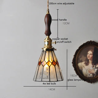 Amora Series - Colorful Glass Pendant LED Hanging Pendant Lights