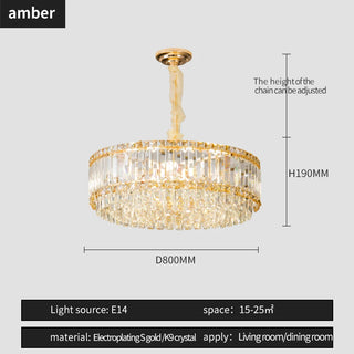 Kindle - Luxury French Crystal Hanging Chandelier