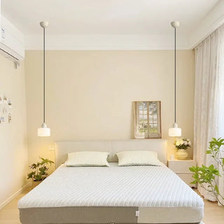 Mossel - Modern Long Line Small Minimalist Glass Pendant Light