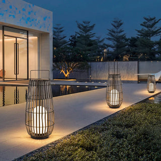 Solvane - Solar Stainless Steel Garden Floor Light