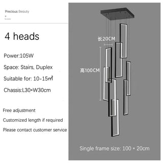 Kyra- Modern Hanging Ceiling Chandelier