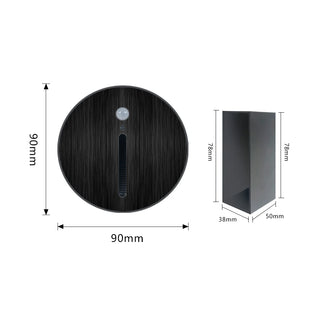 Desiree - Round Embedded Footlights Stair Motion Sensor Recessed LED Wall Lamp