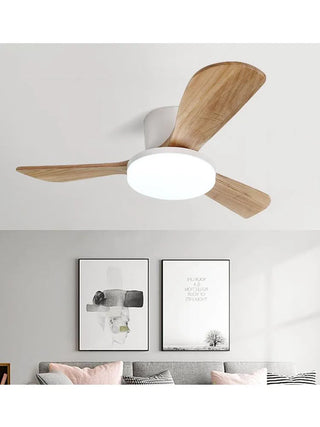 Nectarios - 42/52Inch Quiet Bedroom 3 Blade Ceiling Fan