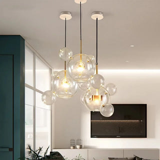 Bernie - Glass Bubble Hanging Pendant Light