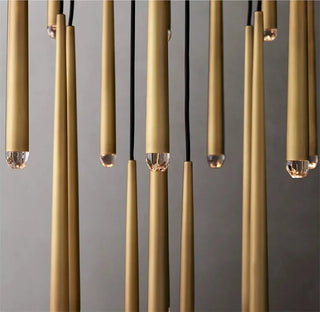 Meilani - Hanging Long Tear Drop Hanging Modern Ceiling Chandelier