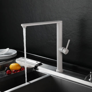 Karyn - Rotatable Single Handle Stainless Steel Kitchen Tap