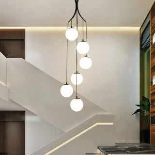 Evie - Modern Hanging Ball Ceiling Chandelier