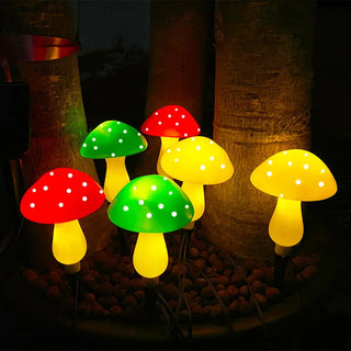 Shyla - Mushroom Lights Waterproof Garden Ornaments Decor