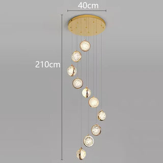 Gennie - Crystal Ceiling Pendant Chandelier