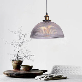 Teodora - Patterned Glass Pendant Ceiling Light