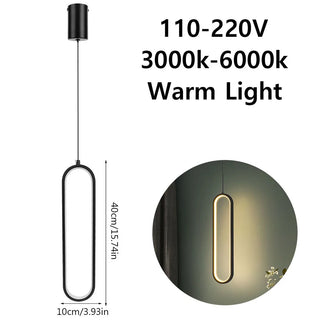 Sandra - Round Modern Hanging Pendant Light