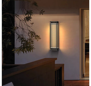 Xander - Stainless Steel Rectangular Anti Rust Outdoor Wall Light