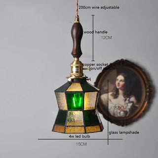 Amora Series - Colorful Glass Pendant LED Hanging Pendant Lights