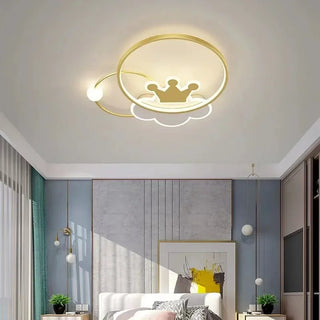 Reya - Children's Room Crown Bedroom LED Ceiling Light
