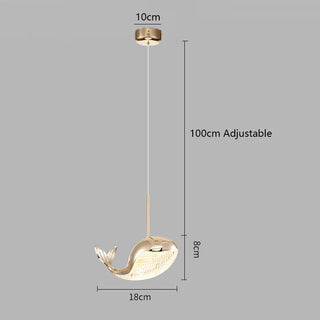 Shinas - Dolphin Pendant Hanging Ceiling Light