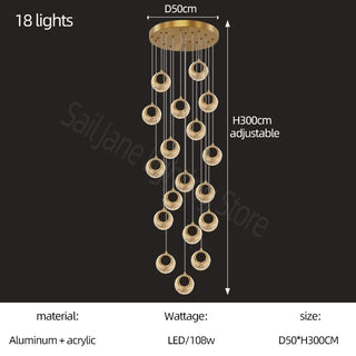 Isidora - Hanging Ceiling Pendant Chandelier