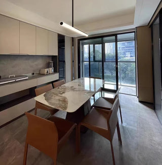 Flin - Modern LED Long Thin Light Tube Bar Ceiling Light