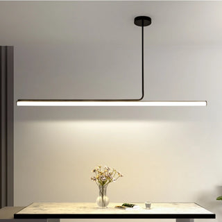 Flin - Modern LED Long Thin Light Tube Bar Ceiling Light