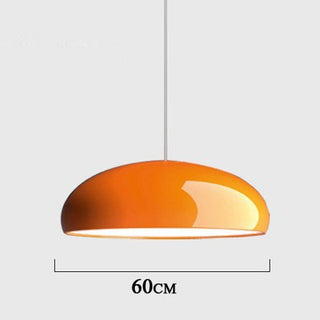 Laila - Disc Glossy Modern Single Head Pendant Light