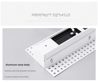 Sungei - Recessed Rectangle Downlight Ceiling Light