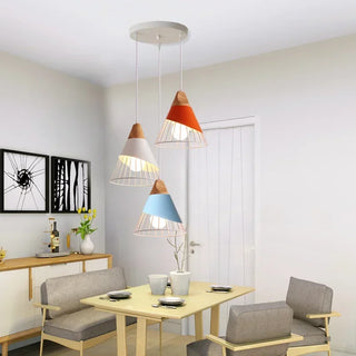 Clairmont - Nordic Hanging Wood Hanging Pendant Ceiling Light
