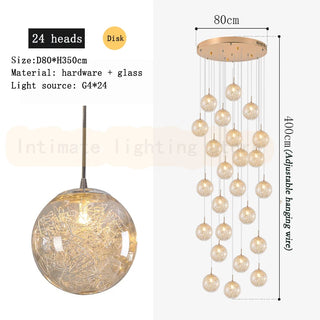 Hannah - Hanging Ceiling Pendant Chandelier