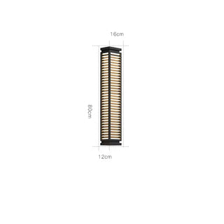 Xander - Stainless Steel Rectangular Anti Rust Outdoor Wall Light