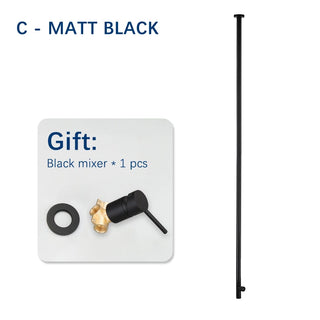 Corrinne - Brass Modern Ceiling Mounted Bathroom Tap