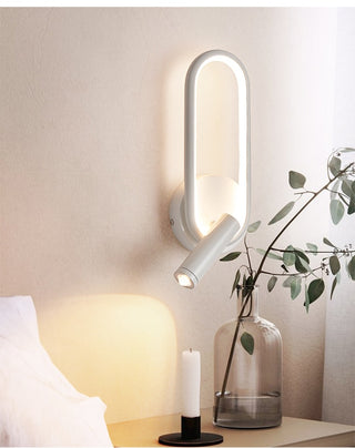 Cris - Modern Adjustable Ring LED Wall Reading Light