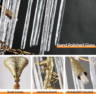Roseline - Crystal Pendant Hanging Chandelier