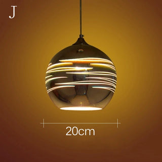 Sabro - Firework Glass Ball Hanging Pendant Ceiling Light