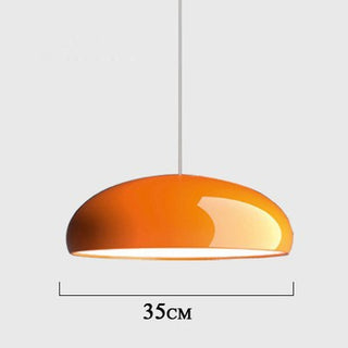 Laila - Disc Glossy Modern Single Head Pendant Light
