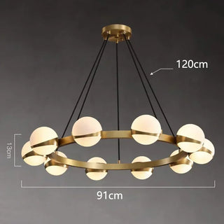 Mira - Modern Round Pendant Chandelier