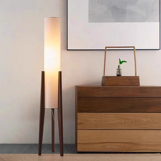 Mizura - Wabi Sabi Walnut Floor Lamp