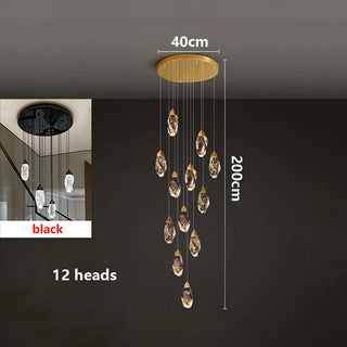 Dimitri - Crystal Pendant Ceiling Chandelier