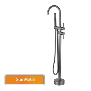 Arista - Freestanding Floor Mount Bathtub Tap Set with Handheld Shower