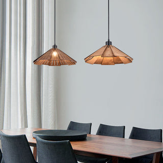 Cornell - Creative Pastoral Wooden Ceiling  Pendant
