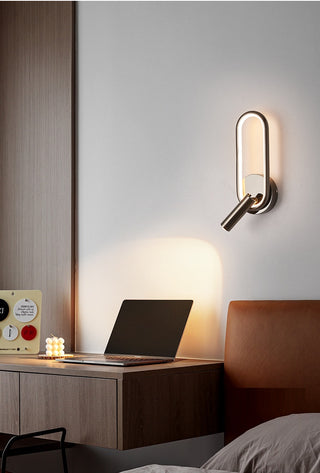 Cris - Modern Adjustable Ring LED Wall Reading Light
