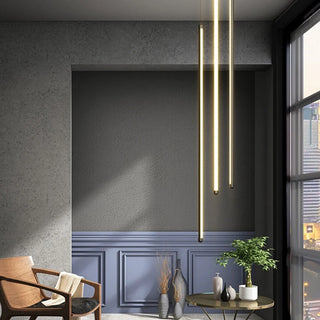 Gael - Modern Long Bar LED Ceiling Chandelier