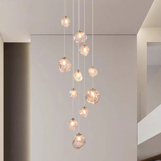 Jean - Round Crystal Pendant Chandelier