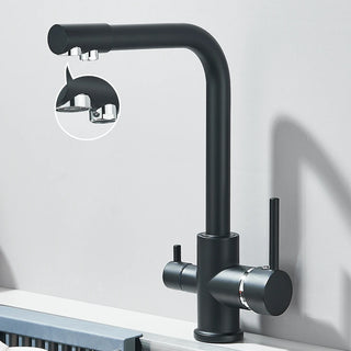 Deacon - Double Lever Double Hole Rotatable Tap