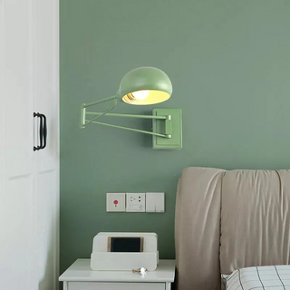 Marielle - Modern LED Nordic Foldable with Switch Long Arm Wall Light