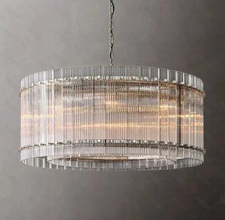 Narobi - Luxury Statement 2 Layer Crystal Glass Hanging Chandelier