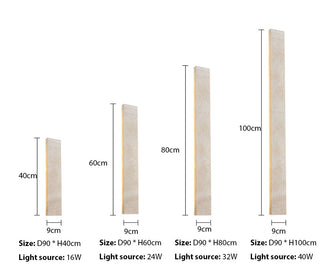 Damian - Stone Wall LED Outdoor Light for Villa Balcony and Garden